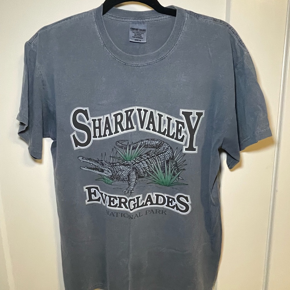 Comfort Colors Shark Valley Everglades Gray T-Shirt